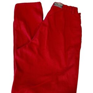 Rockies vintage red bareback high rise red tapered jeans size 15/16